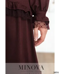 Платье 3130-бордо Minova