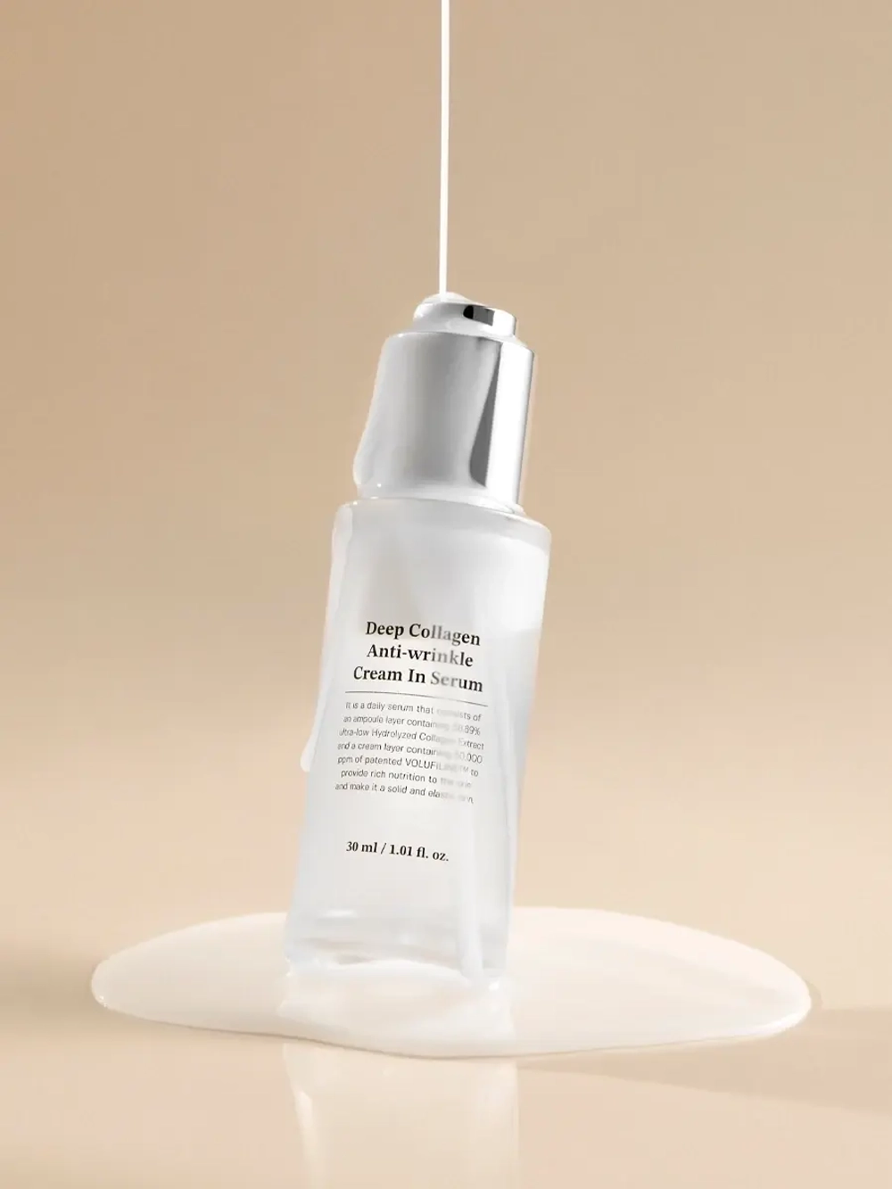 Sungboon Editor Двухфазная сыворотка-крем с коллагеном для упругости кожи Deep Collagen Anti Wrinkle Cream In Serum 30 мл