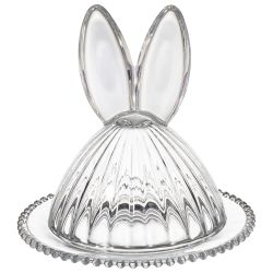 БЛЮДО СЕРВИРОВОЧНОЕ С КРЫШКОЙ "RABBIT FAMILY" 19,3*19,3*19 СМ