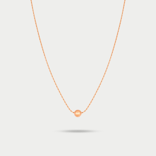 Колье для женщин из розового золота 585 пробы без вставки (арт. 6035406-40)