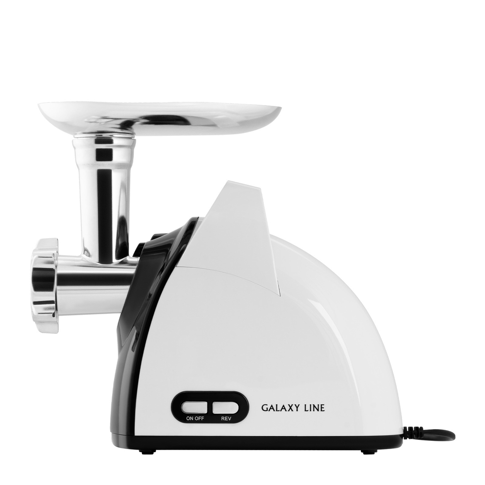 Мясорубка электрическая Galaxy Line GL2420, насадки для шинковки, соковыжималка