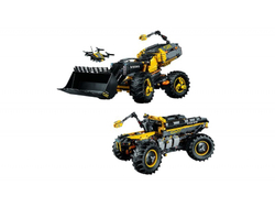 LEGO Technic: Volvo колёсный погрузчик ZEUX 42081 — Volvo Concept Wheel Loader ZEUX — Лего Техник