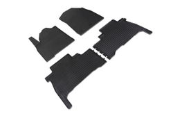 Резиновые коврики Сетка для Toyota Land Cruiser 200 2007-2021 Seintex.87937