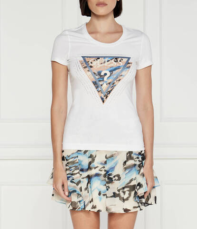 Футболка SS CN LEO GUESS - белый(W4YI15 J1314)