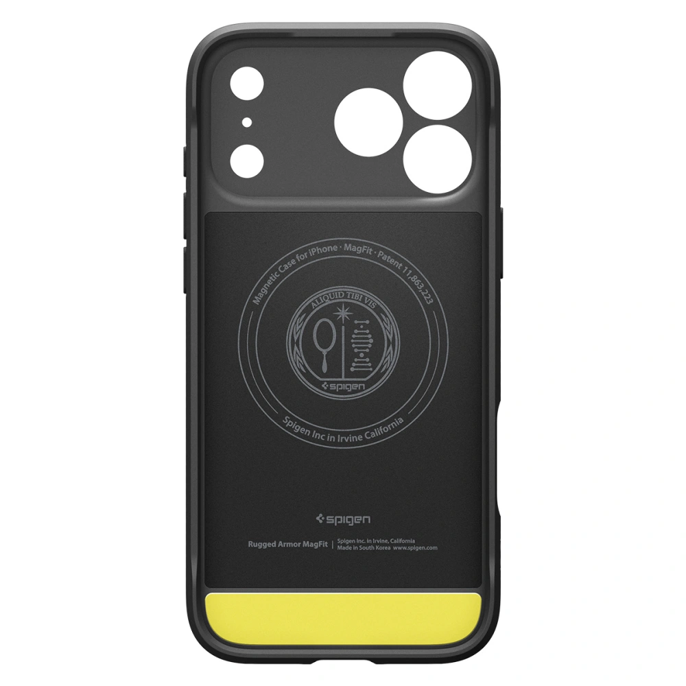 Чехол Spigen Rugged Armor Magsafe для iPhone 17 Pro Max черный