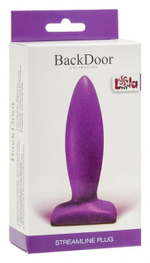Анальный стимулятор Streamline Plug Purple (10 см , фиолетовый) (Цвет: фиолетовый)