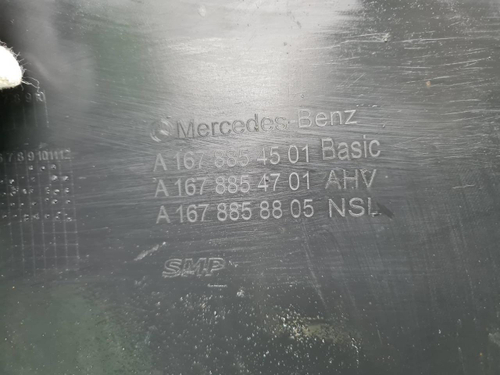 Бампер задний Mercedes GLS x167 (2019-2023)