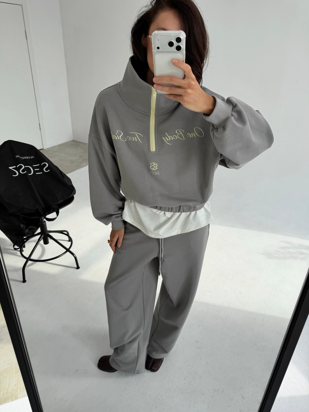 Анорак серый