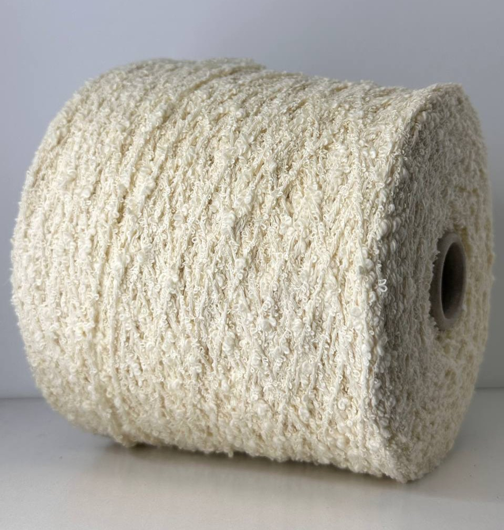 ECUADOR - Lineapiu; 43% лён, 43% хлопок, 14% п/а; 150м/100гр; col. B7202, цвет: кремовый; S702; MP