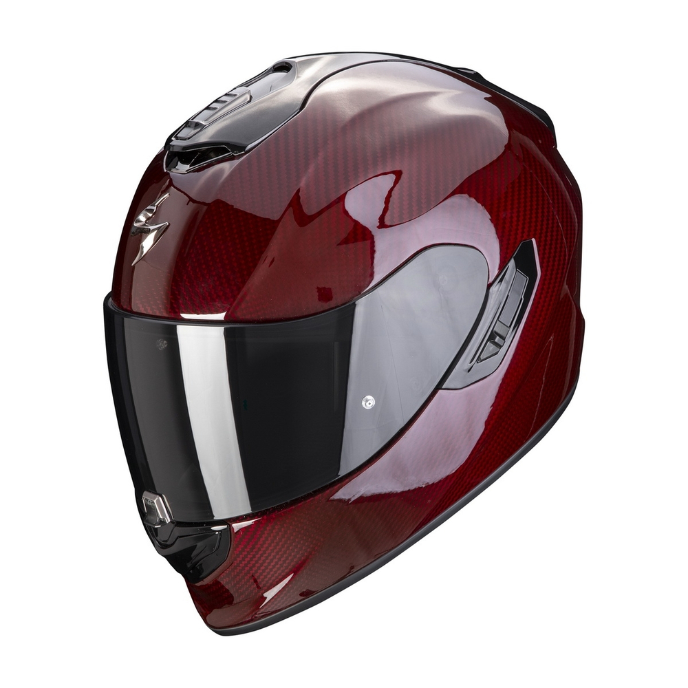 SCORPION EXO-1400 CARBON AIR SOLID RED