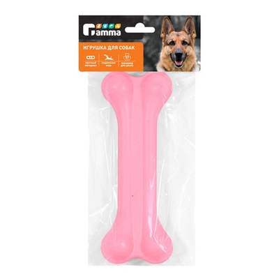 Игрушка для собак из резины "Кость литая №4", 160мм, (уп.1шт), Gamma
