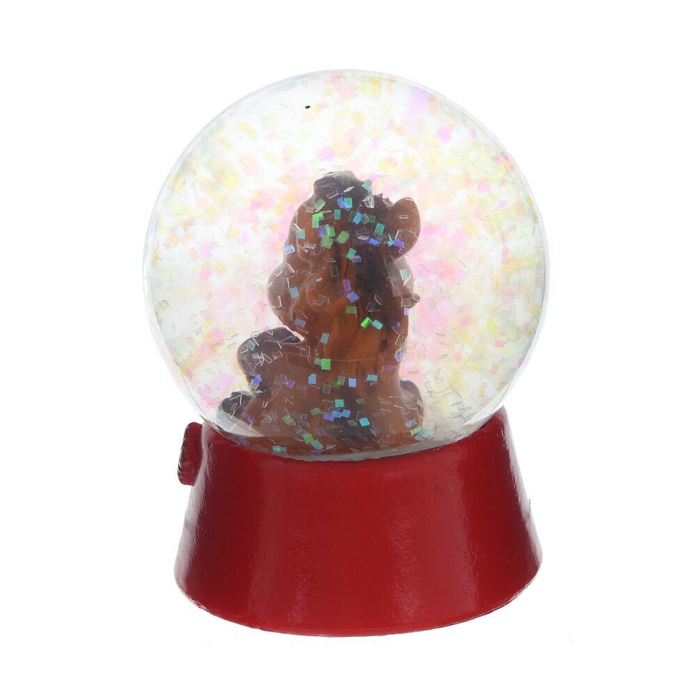 GAEM Фигурка декор в стекл шаре "Лошадка", L4,5 W4,5 H5,5 см, 2в.