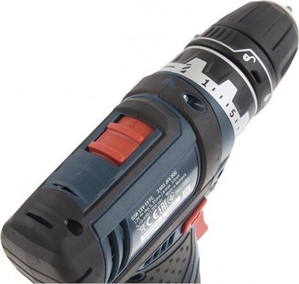 Аккумуляторная дрель-шуруповерт BOSCH GSR 12V-15 FC Set 06019F6000