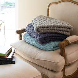 Плед 130х170 L'appartement Springfield серый