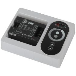 Диммер для светодиодной ленты ЭРА Dimmer-12/24V-288/576-IP20-RF с радио пультом | Контроллеры