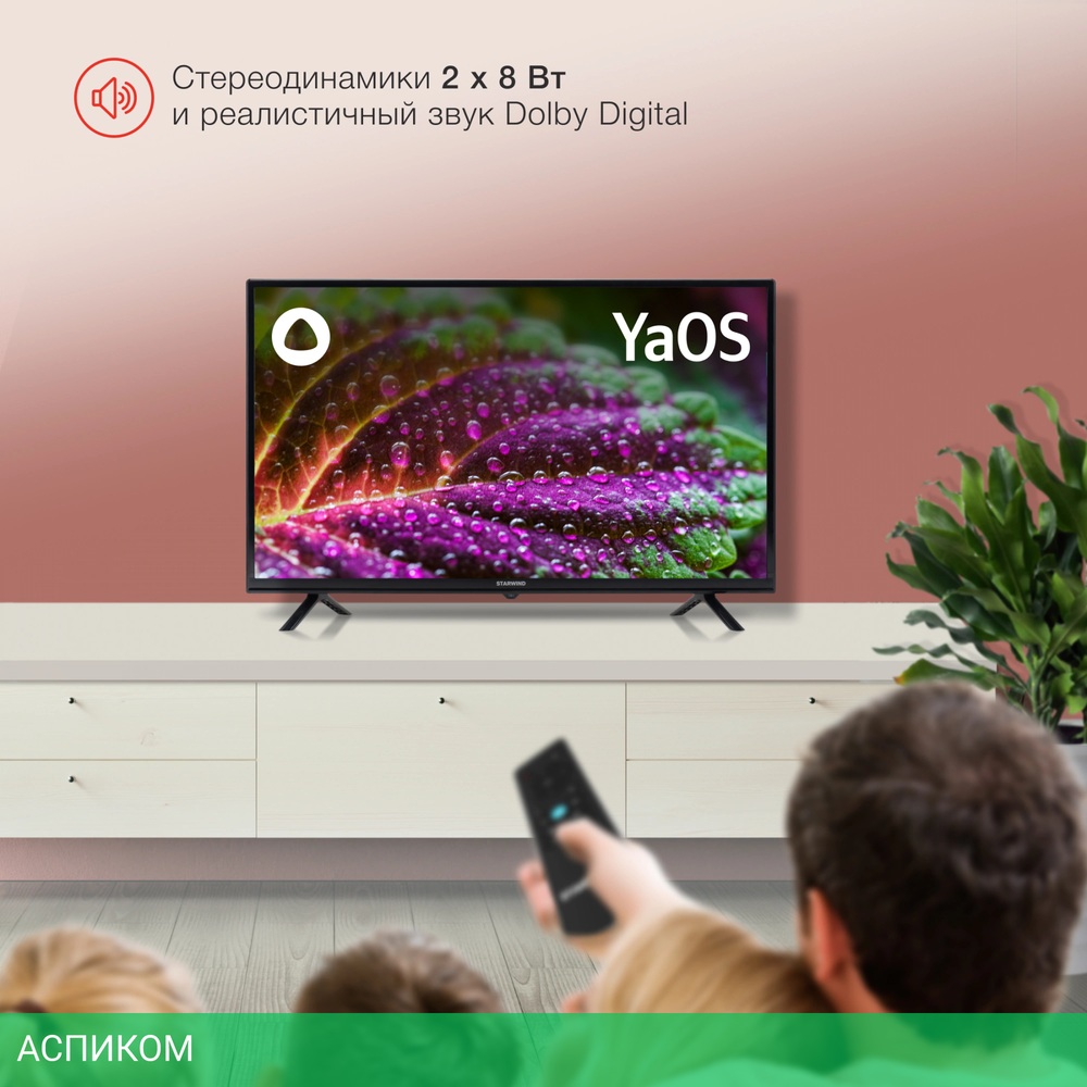 Телевизор LED Starwind 32" SW-LED32SG304