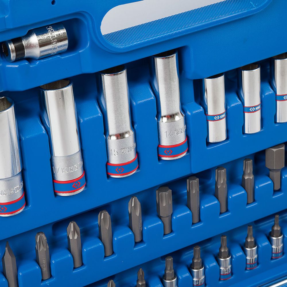 KING TONY (7596MR) Набор инструментов универсальный, 96 предметов