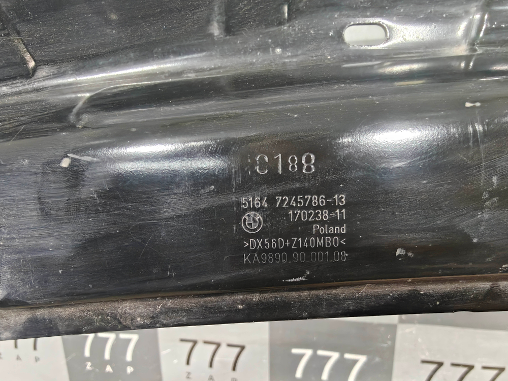 Панель передняя верхняя часть BMW 3-Series (F30) 11-20 Б/У Оригинал 51647245786