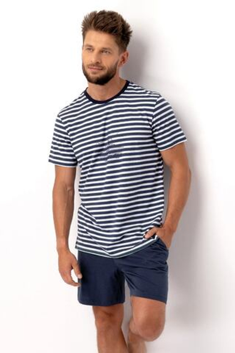 Пижама мужская с шортами MNS 344