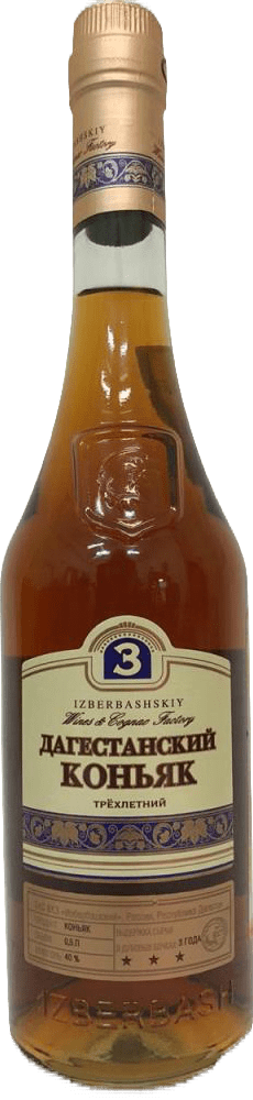 Коньяк Российский трехлетний Дагестанский