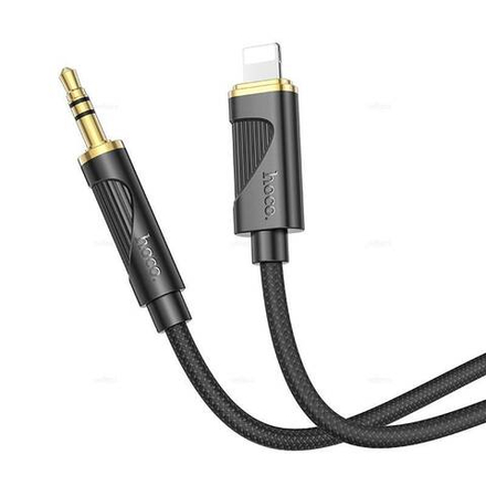 Аудио Адаптер HOCO UPA30 Lightning - 3.5mm AUX (черный)