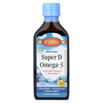 Carlson, Super D Omega-3® от Wild Norwegian, натуральный лимонный вкус, 200 мл (6,7 жидк. унции)
