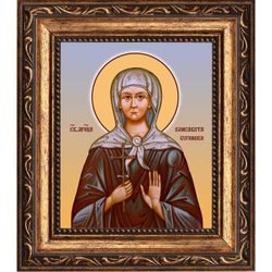 Елисавета Куранова мученица. Икона на холсте.