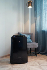 Климатический комплекc Sharp KC-D41RB,  до 26м2,  с ионизацией, черный