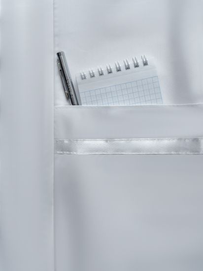 Халат женский "Стандарт" (тиси/белый)