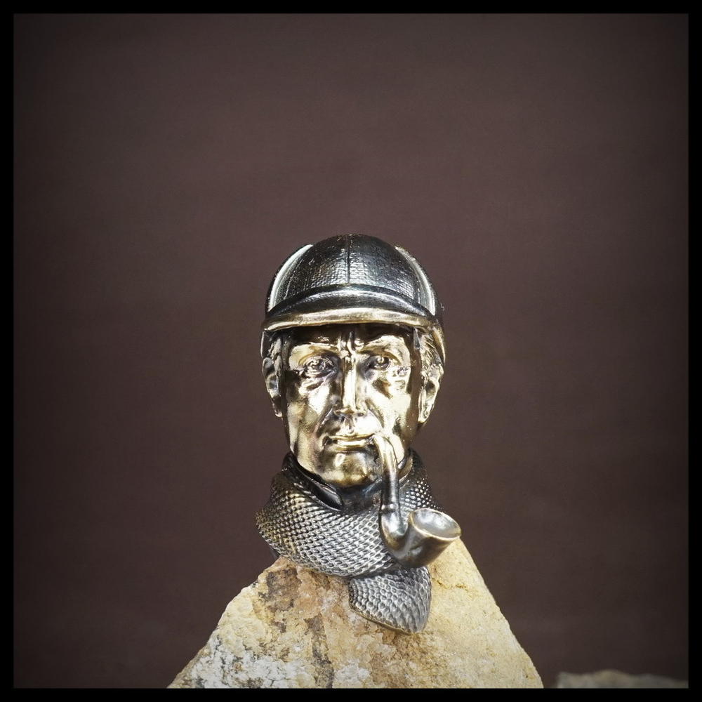 Темлячная бусина "Шерлок" для ножей , латунь