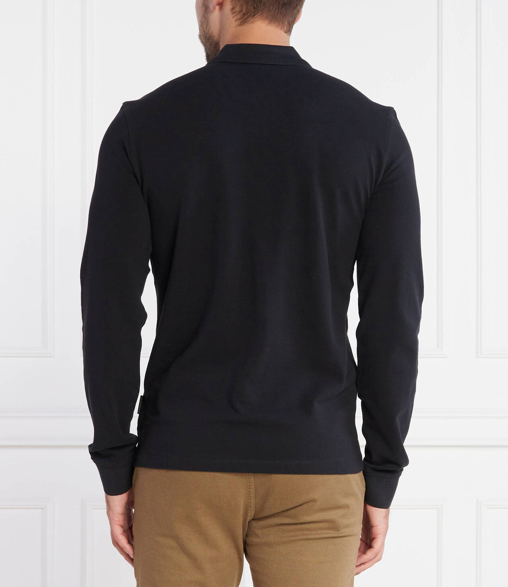 Поло EALIS LS Napapijri - черный(NP0A4GJY)