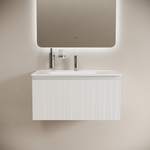 Тумба подвесная SANCOS Code 785х453х400, c одним  ящиком оснащенным доводчиками, цвет белый , арт. CD80W