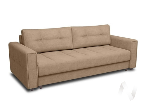 Диван прямой Манхеттен 2 (БД) LUMA 05 (бежевый)