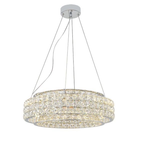 Подвесной светодиодный светильник Indigo Valore 12044/A/1P Chrome V000100L