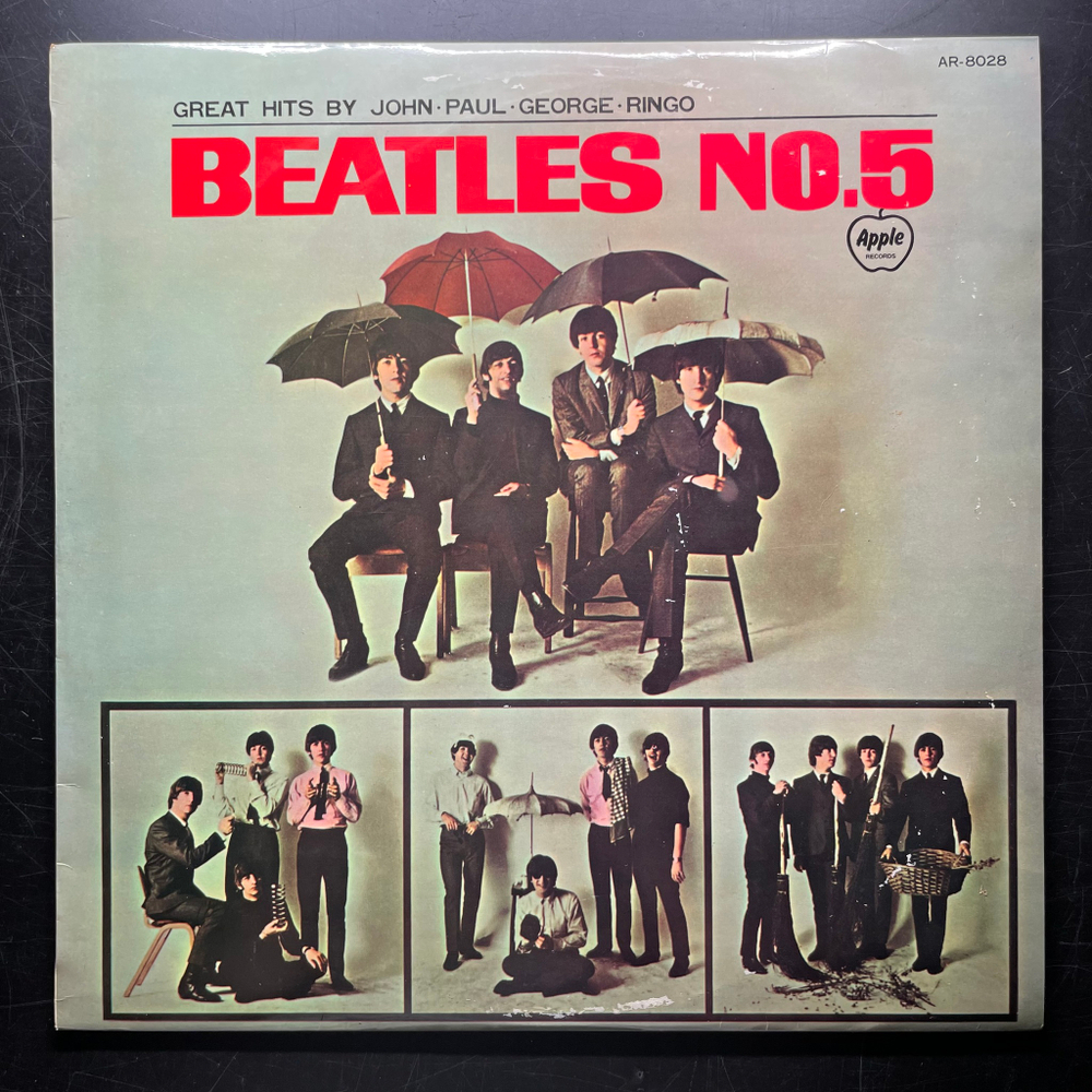 The Beatles ‎– Beatles No. 5 (Япония 1970г.)