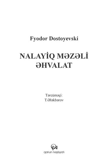 Nalayiq məzəli əhvalat