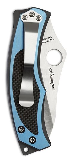 Складной нож Spyderco Vrango C201TIBLP c клинком из стали CPM-S30V, рукоять титан