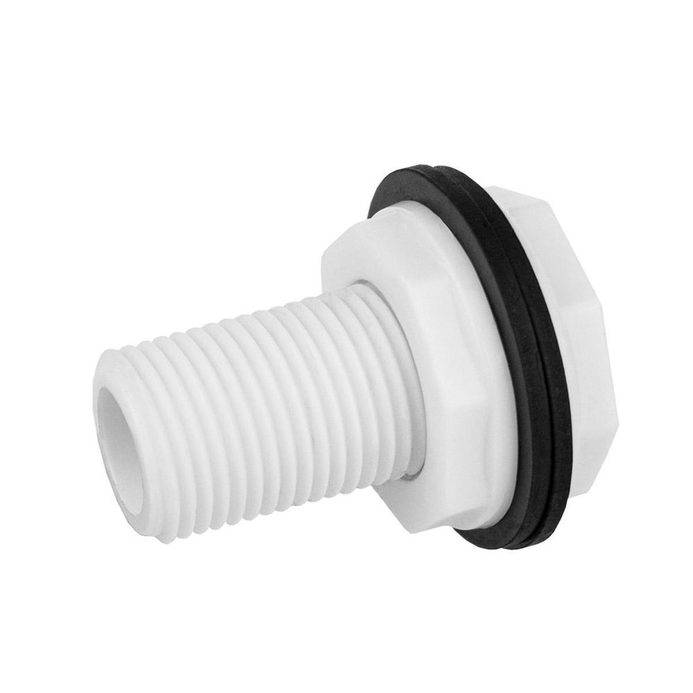 Штуцер в бак с заглушкой 1/2" "MASTERPROF"