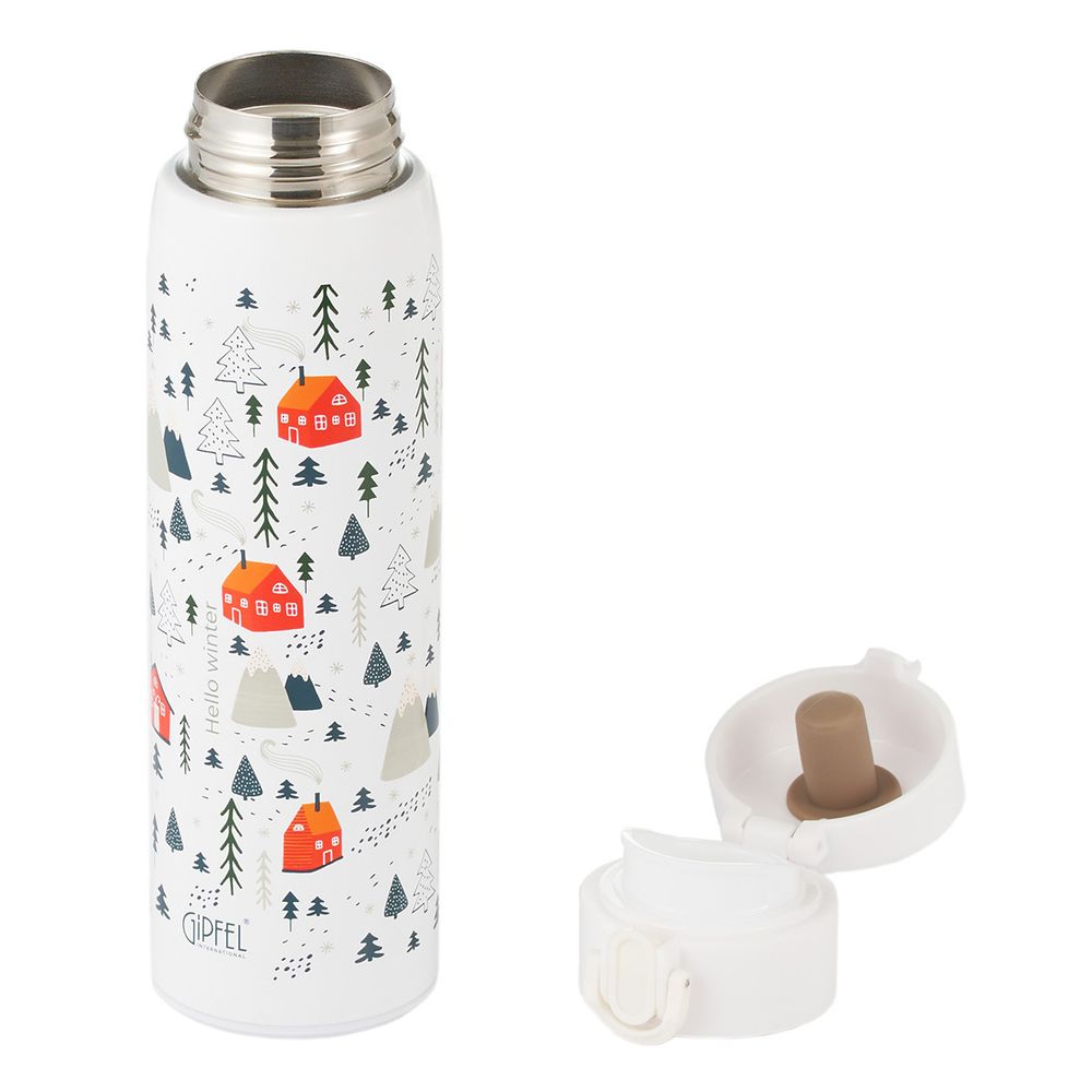 Термокружка вакуумная Gipfel Christmas Time 52061 370 мл