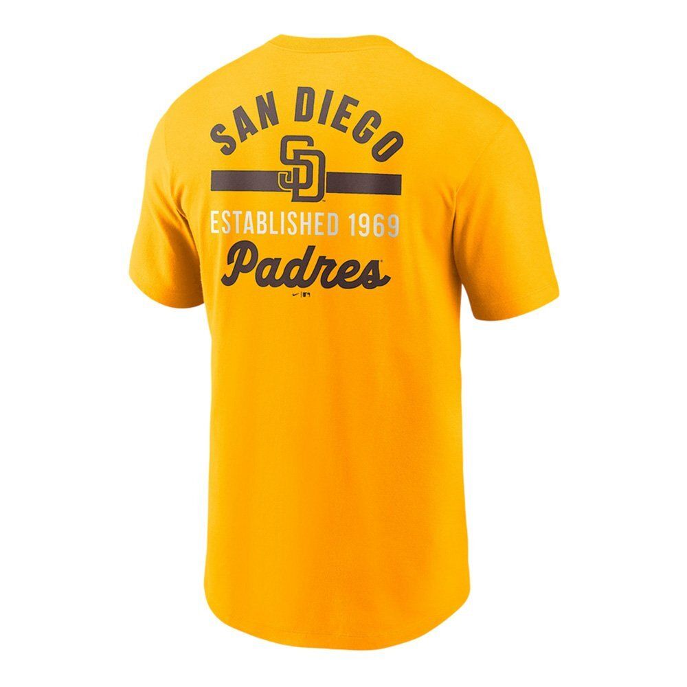 Баскетбольная джерси Nike MLB San Diego Padres 2-Hit Yellow Jersey