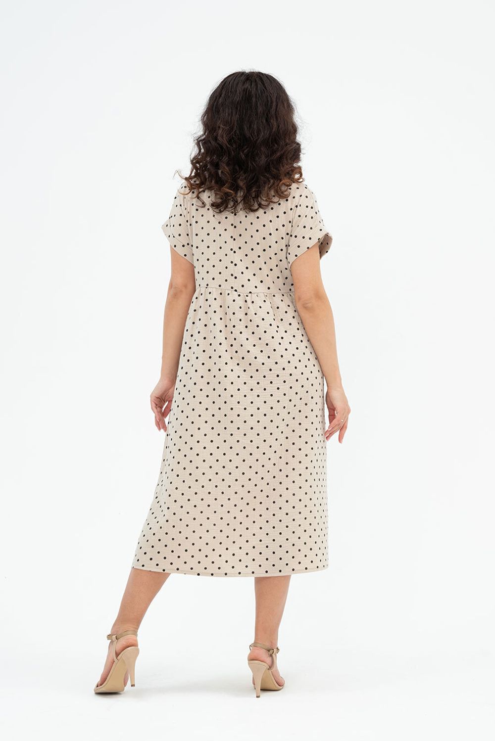 Платье Алания (46-56) Serenada бежевый (Акция)