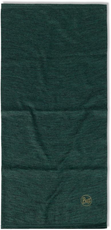 Тонкий шерстяной шарф-труба Buff Merino Lightweight Solid Silversage Фото 4
