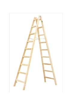 Стремянка-ходуля деревянная 9 (2*9) Line 2,8 метров