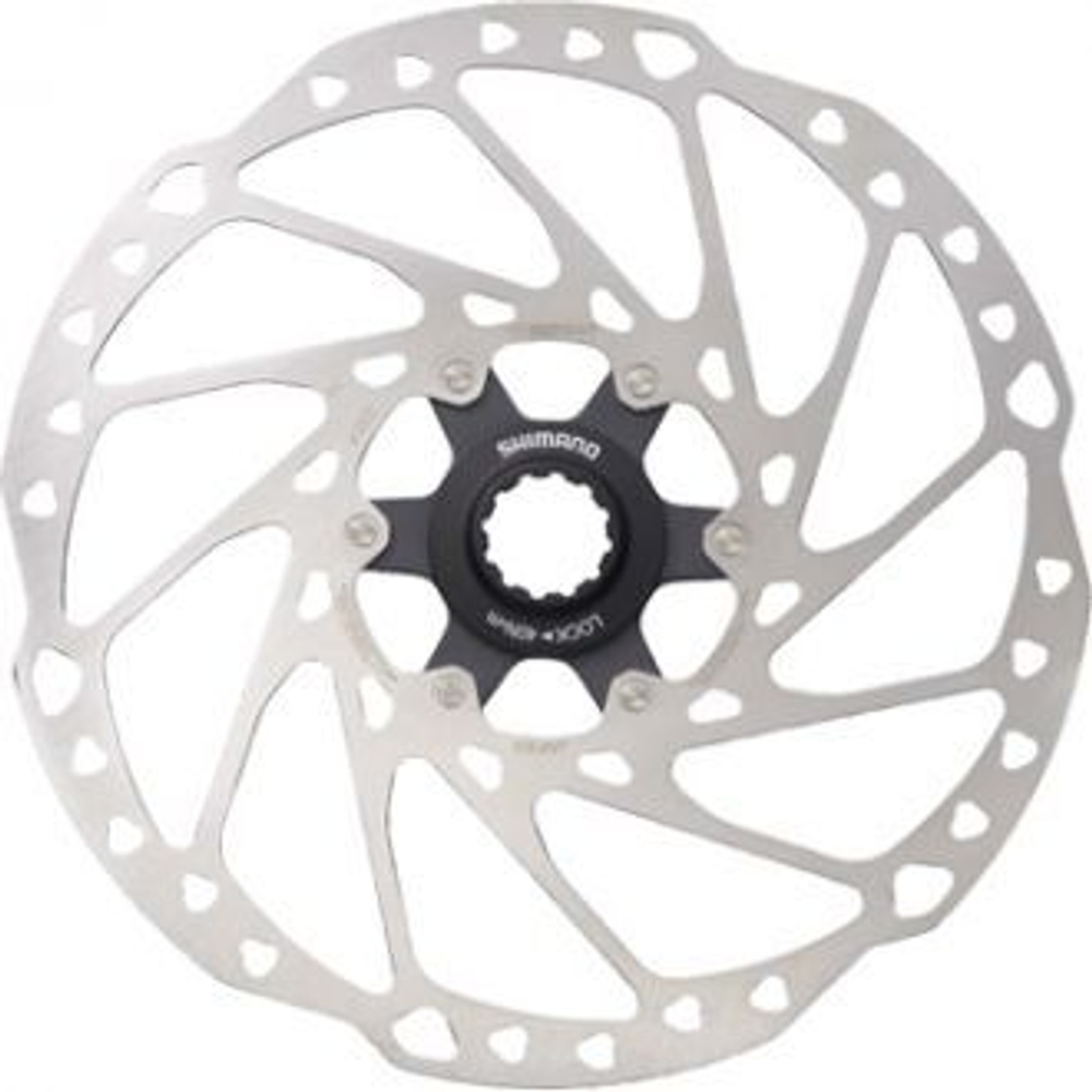 Тормозной диск Shimano Deore, RT64, 180мм, C.Lock ESMRT64M