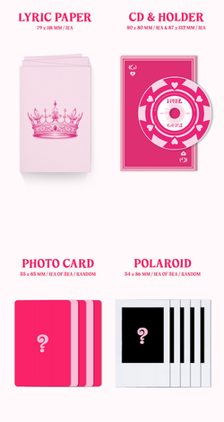 Альбом i-dle - I feel (Heart Ver.)