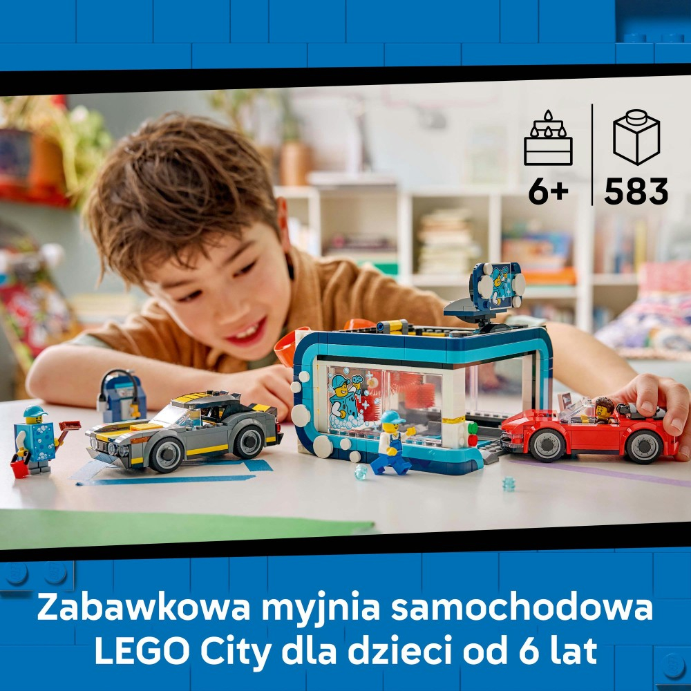 Конструктор LEGO City 60497 Автоматическая автомойка — фото 3