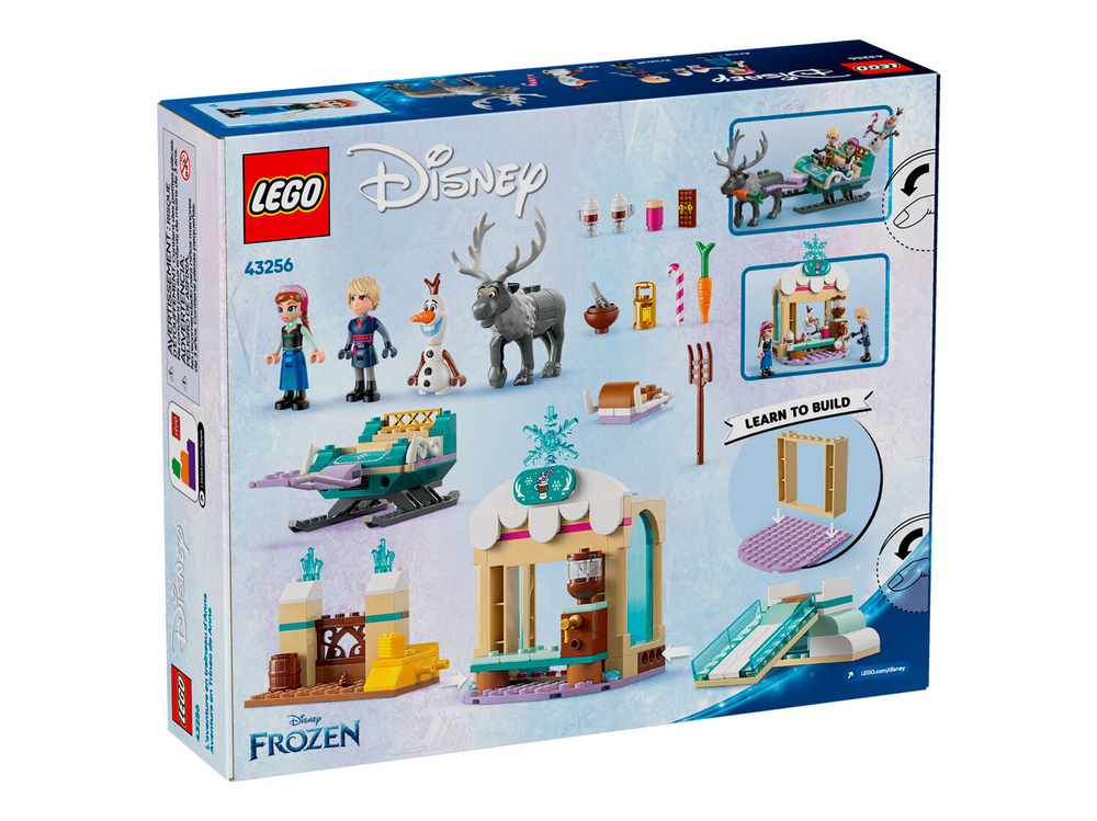 LEGO Disney 43256 «Приключение Анны на санях» — мир Холодного сердца