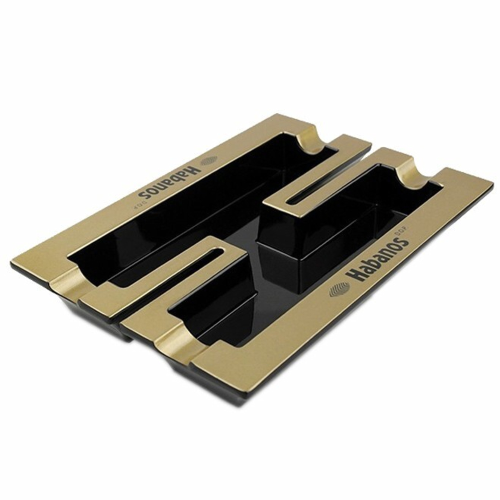 Пепельница HABANOS меламиновая на 4 сигары