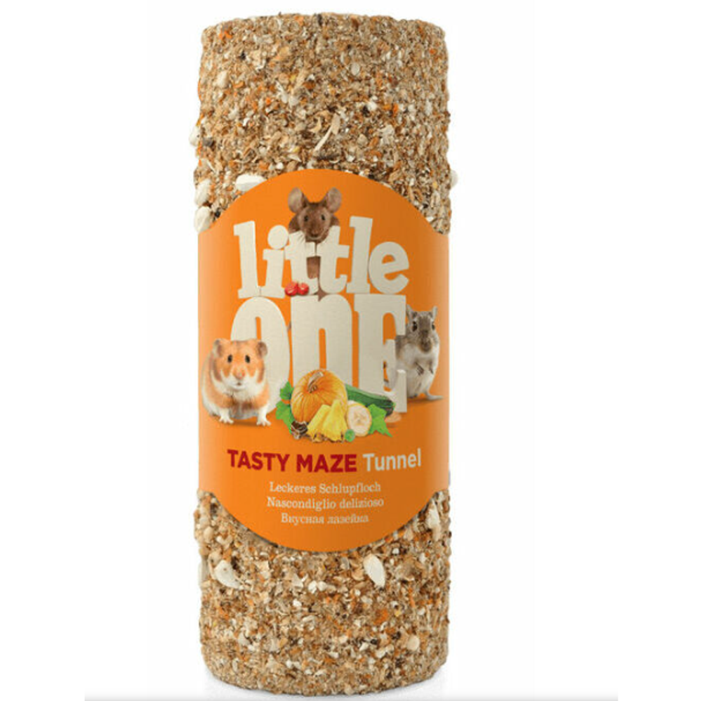 Little one лакомство-туннель малый для грызунов, 150г