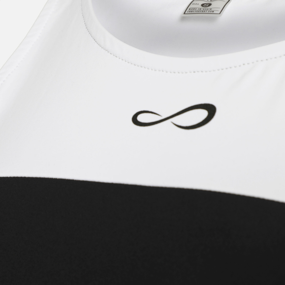 Женская теннисная майка Endless Lux Ribbon Tank Top Women - Black, White